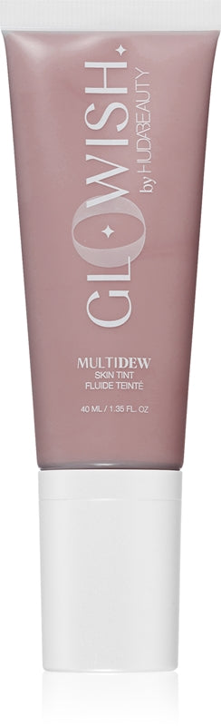 Huda Beauty Multidew Skin Tint Kolorowy krem rozświetlający Efekt nawilżający Głęboki kolor 40 ml