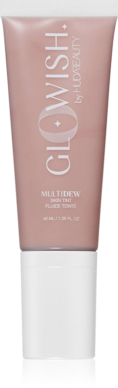 Huda Beauty Multidew Skin Tint Colored Illuminating Cream Fuktighetsgivende effekt Deep Tan Color 40 Ml