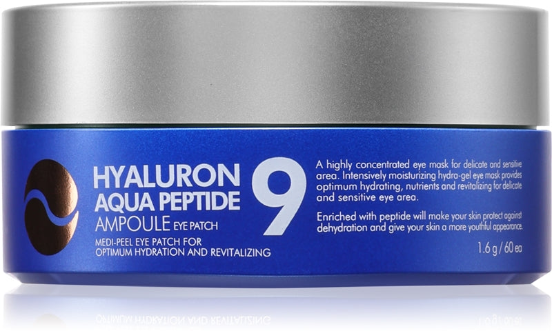 Medi - Peel Hyaluron Aqua Peptide 9 Hydrogel øyemaske med peptider 60 stk.