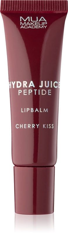 MUA Makeup Academy Hydra-Juice Peptydowy nawilżający balsam do ust nadający połysk αρώματα Cherry Kiss 10 ml