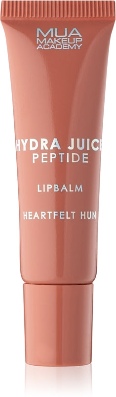 MUA Makeup Academy Hydra-Juice Peptid fugtgivende læbepomade for glans αρώματα Heartfelt Hun (honning) 10 ml