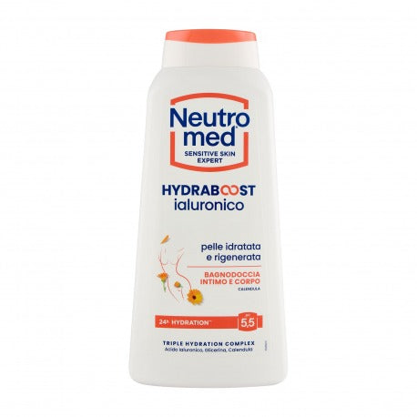 Neutromed Hydraboost Hyaluronic - Calendula Intim- og Kroppsdusjgel Ph 5,5 600 ml