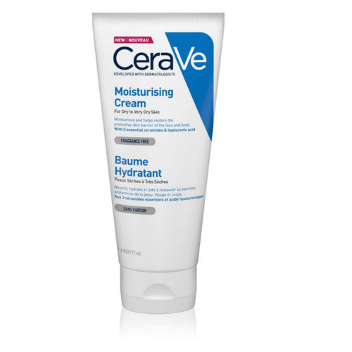 Cerave Moisturizing Cream for Dry or Very Dry Skin (Moisturizing Cream) - Volume: 340 g
