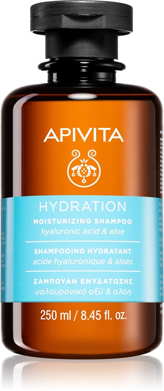 Apivita Hydration hydrating shampoo for all hair types 250 ml