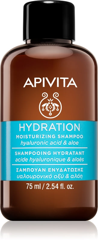 Apivita Hydration hydrating shampoo for all hair types 75 ml