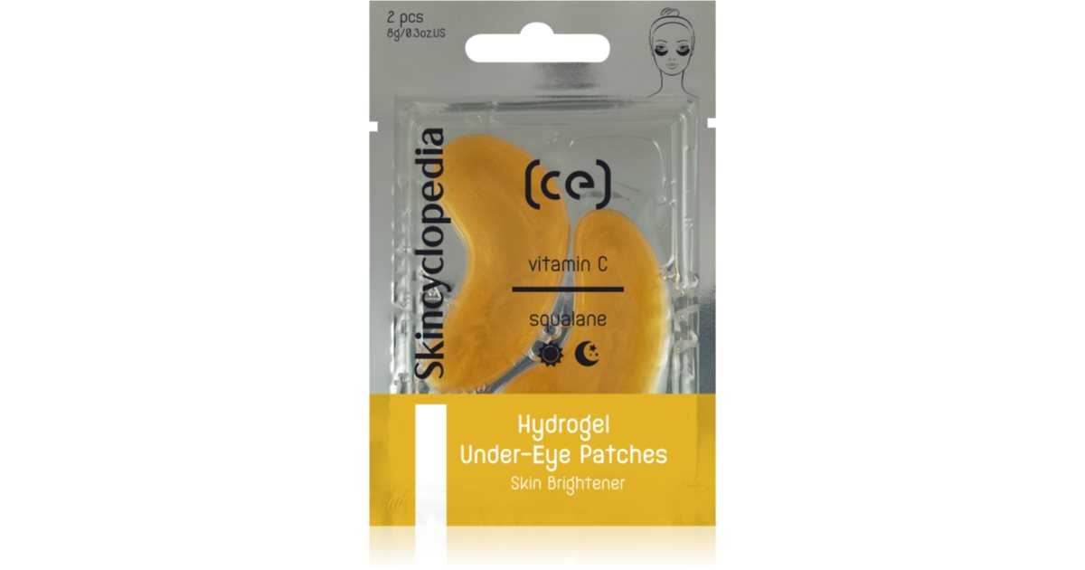 Skincyclopedia Masca hidrogel pentru conturul ochilor cu vitamina C 2 bucati