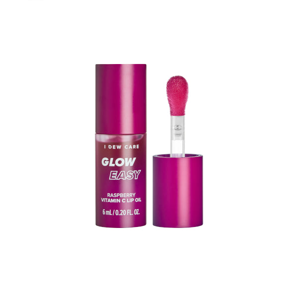 I DEW CARE - Glow Easy Vitamin C Lip Oil - 6ml - Raspberry