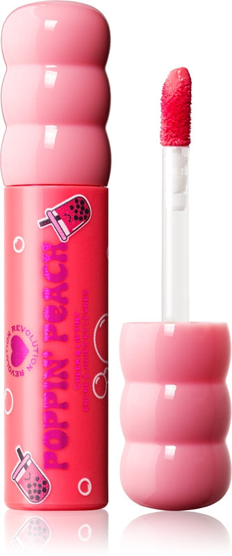 I Heart Revolution Bubble Tea Milky wielofunkcyjny makijaż do ust i twarzy Poppin' Peach 1,8 ml