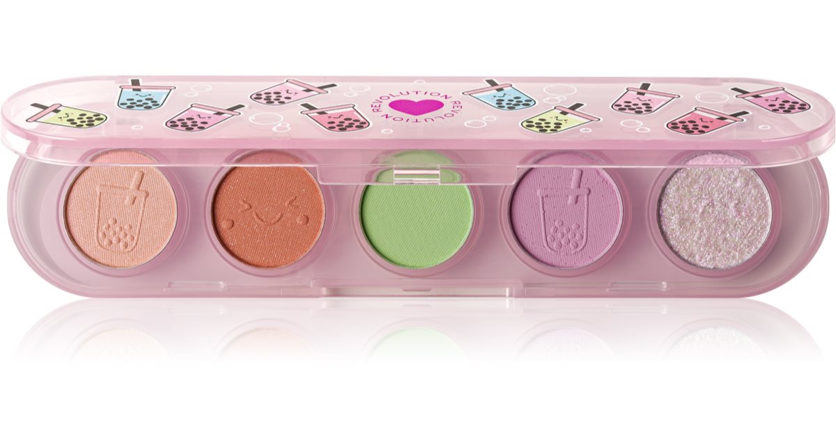 I Heart Revolution Bubble Tea Mini Matchi Eyeshadow Palette 4g