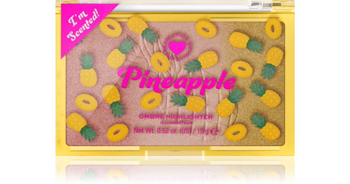 I Heart Revolution Color Resaltado Ombre Piña 15 G