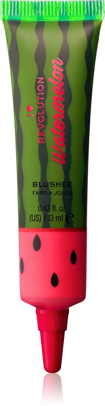 I Heart Revolution Blush Watermelon Dewy (róż do policzków) 13 ml - Odcień: Flushed Tint