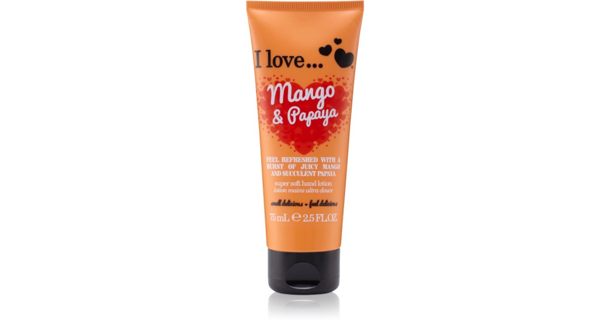 I Love... Mango & Papaya Hand Cream 75ml