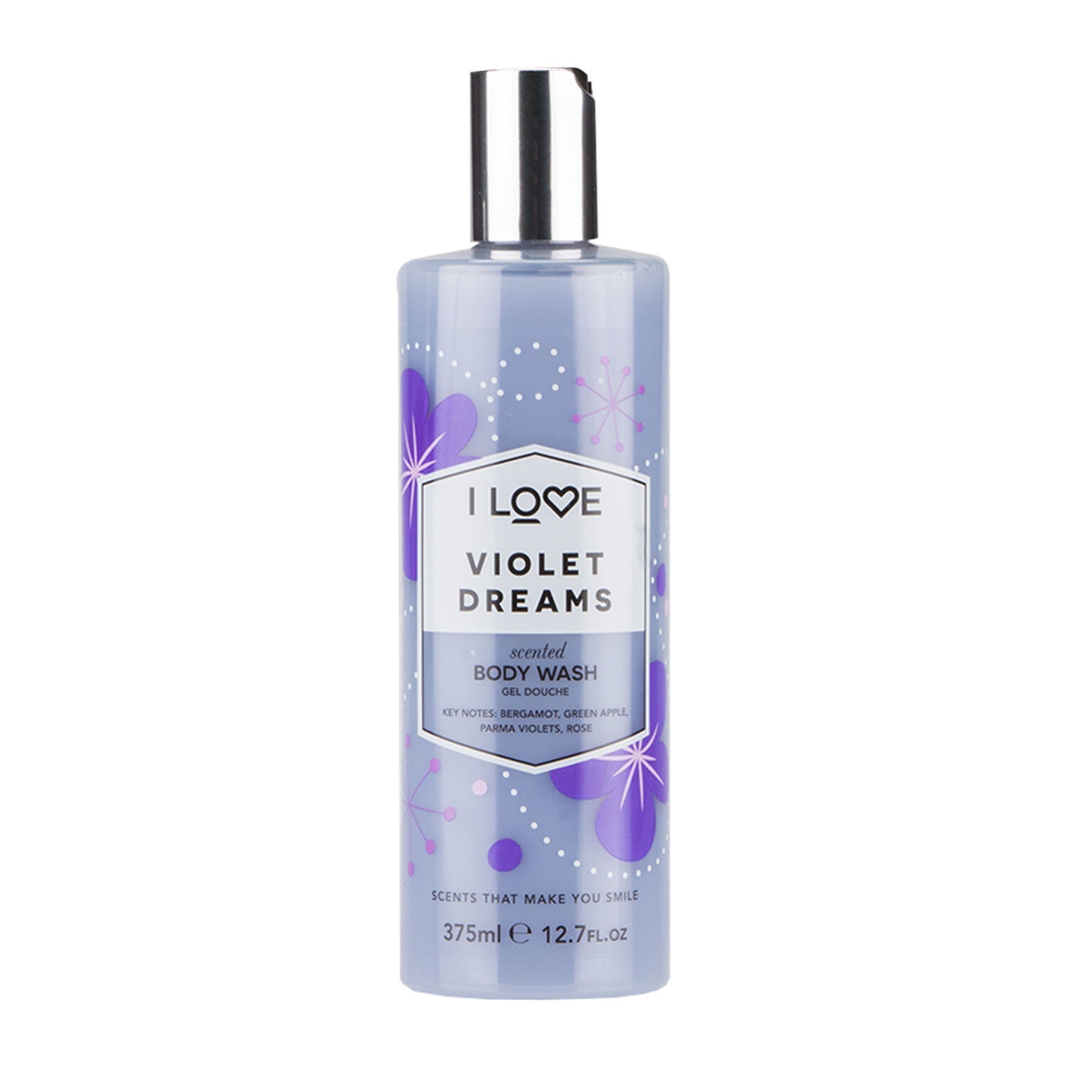 I Love, Signature Collection, Vegan, Cleanser, Violet Dreams, Body Wash, 360ml
