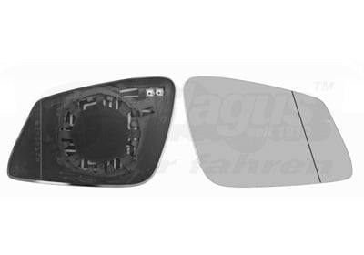 Mirror Glass, exterior mirror VAN WEZEL 0617838