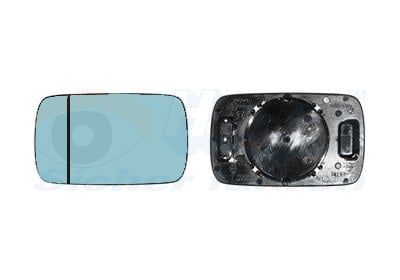 Mirror Glass, exterior mirror VAN WEZEL 0640833