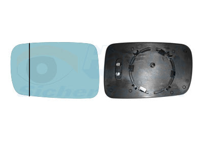 Mirror Glass, exterior mirror VAN WEZEL 0647837