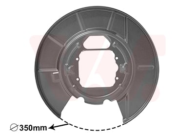 Splash Panel, brake disc VAN WEZEL 0685374