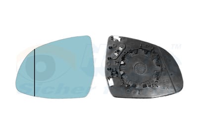 Mirror Glass, exterior mirror VAN WEZEL 0690837