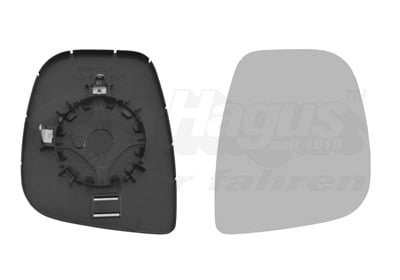 Mirror Glass, exterior mirror VAN WEZEL 0906832