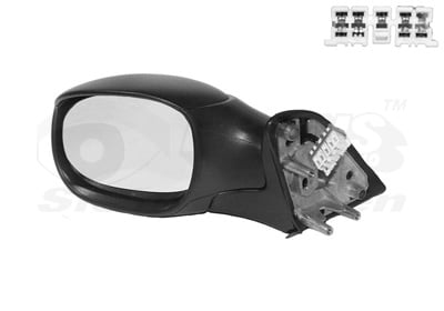 Exterior Mirror VAN WEZEL 0957807