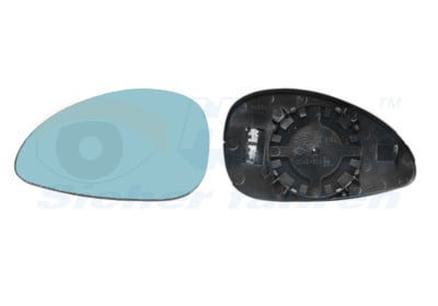 Mirror Glass, exterior mirror VAN WEZEL 0970837