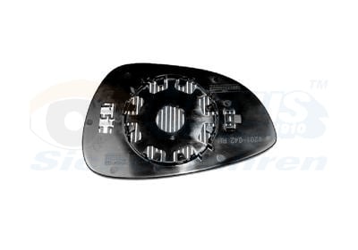 Mirror Glass, exterior mirror VAN WEZEL 1807831
