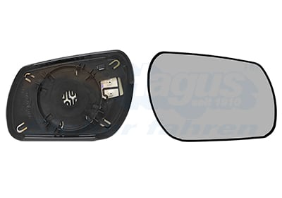 Mirror Glass, exterior mirror VAN WEZEL 2740838