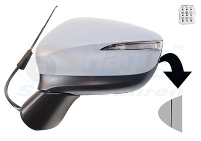 Exterior Mirror VAN WEZEL 2786827