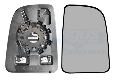 Mirror Glass, exterior mirror VAN WEZEL 2973838