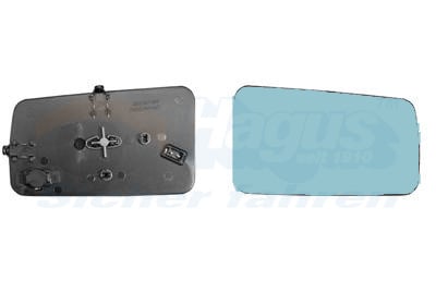 Mirror Glass, exterior mirror VAN WEZEL 3035836