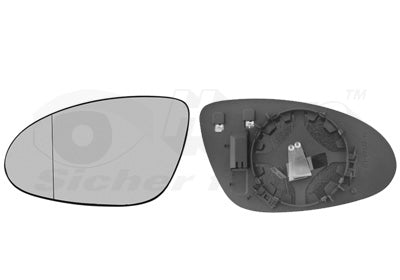 Mirror Glass, exterior mirror VAN WEZEL 3038837