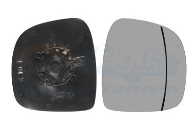 Mirror Glass, outside mirror VAN WEZEL 3080838