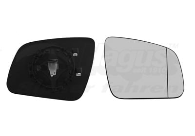Mirror Glass, exterior mirror VAN WEZEL 3091838