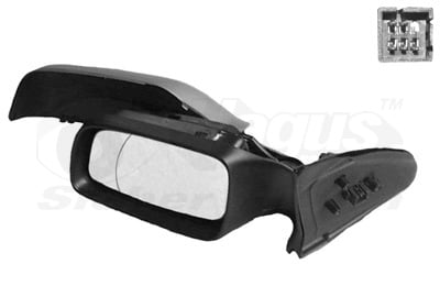 Exterior Mirror VAN WEZEL 3742807
