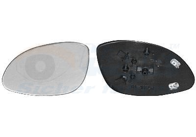 Mirror Glass, outside mirror VAN WEZEL 3766836