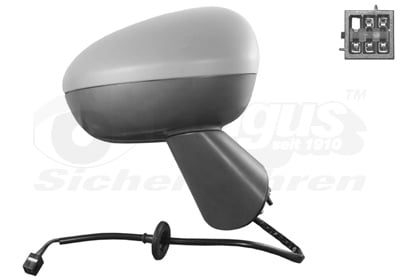 Exterior Mirror VAN WEZEL 3860808