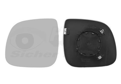 Mirror Glass, outside mirror VAN WEZEL 5790837