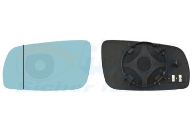 Mirror Glass, outside mirror VAN WEZEL 5888837