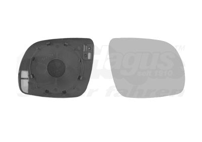 Mirror Glass, outside mirror VAN WEZEL 7625832