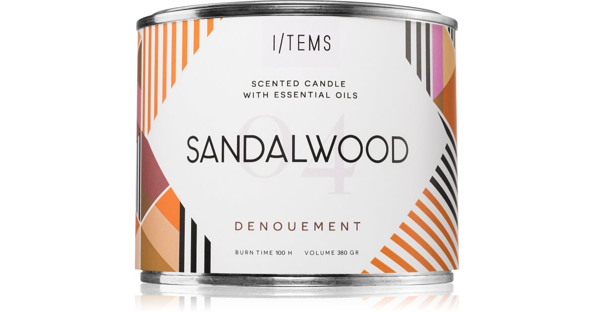 I-TEMS Essential Sandelwood for Outdoors 380 g duftlys