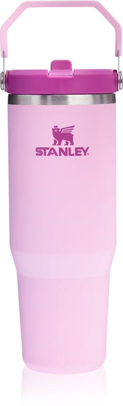Stanley IceFlow™ Flip-sugrörsvattenflaska i rostfritt stål Cherry Blomma 890 ml