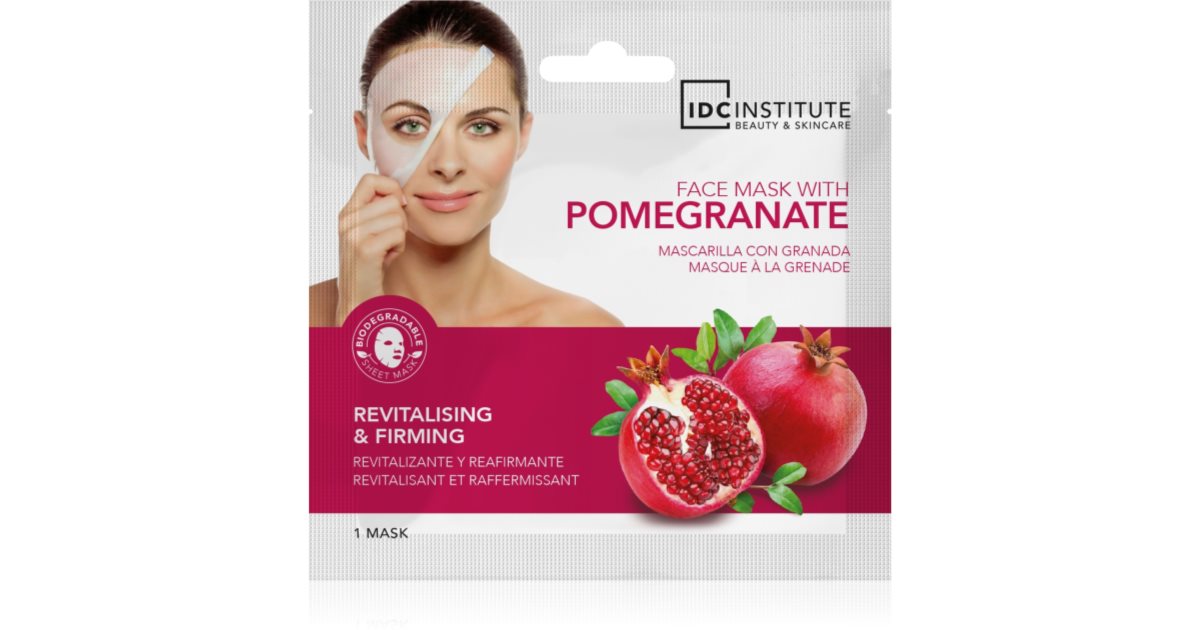 Face mask Idc institute pomegranate 22 gr