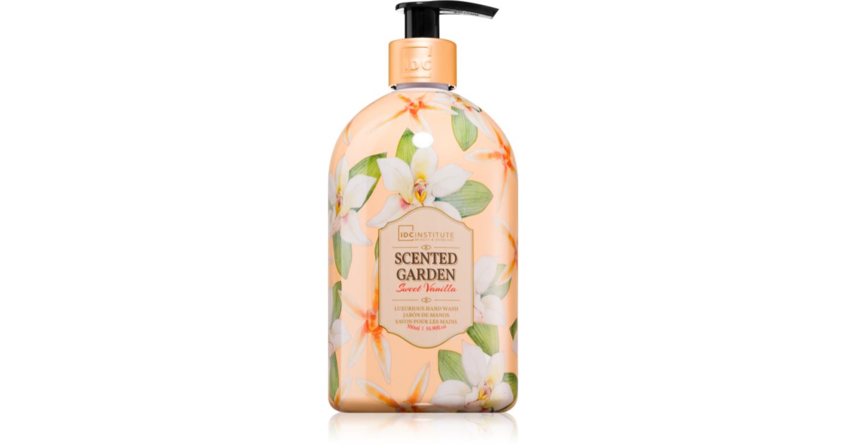 Idc inst scented garden hand cleanser 500 ml vanilla