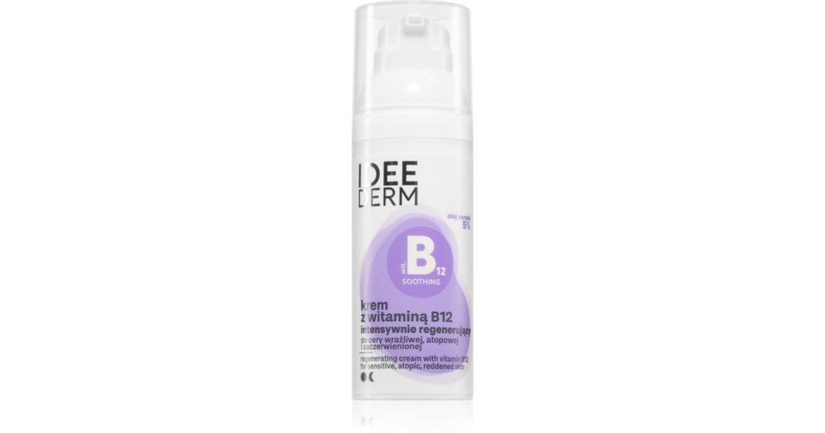 Ideepharm Derm Ideas Vitamine B12 Crème Intense Effet Régénérant 50 Ml