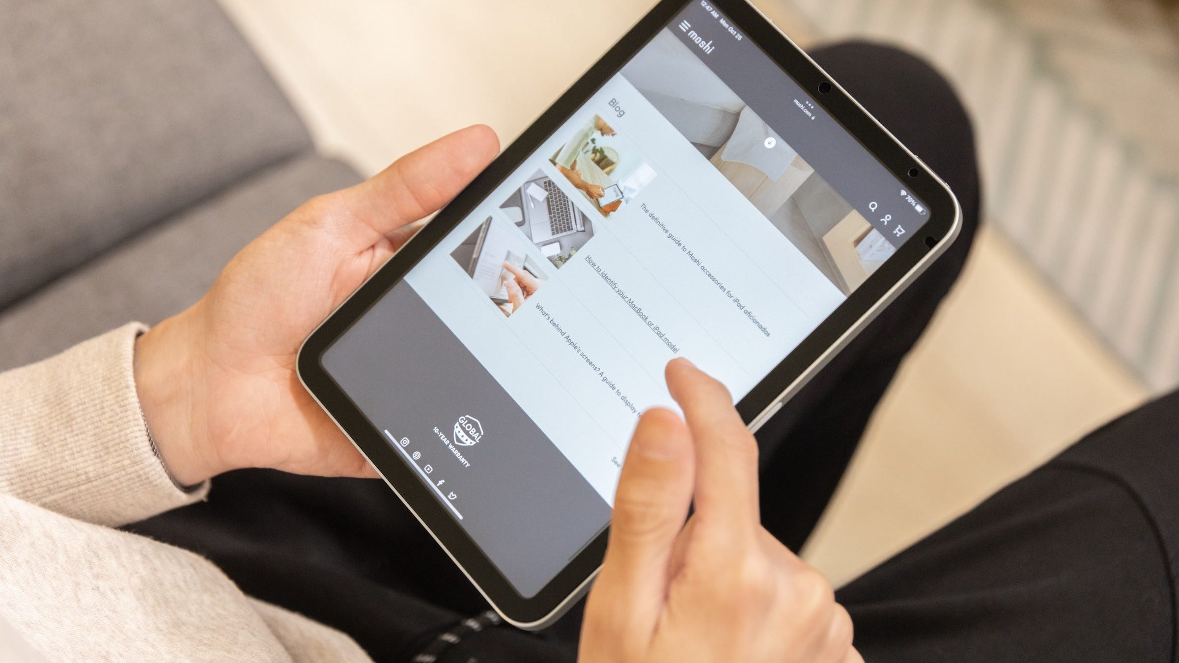 Moshi iVisor AG Anti-glare Screen Protector for iPad iPad mini (6th Gen)