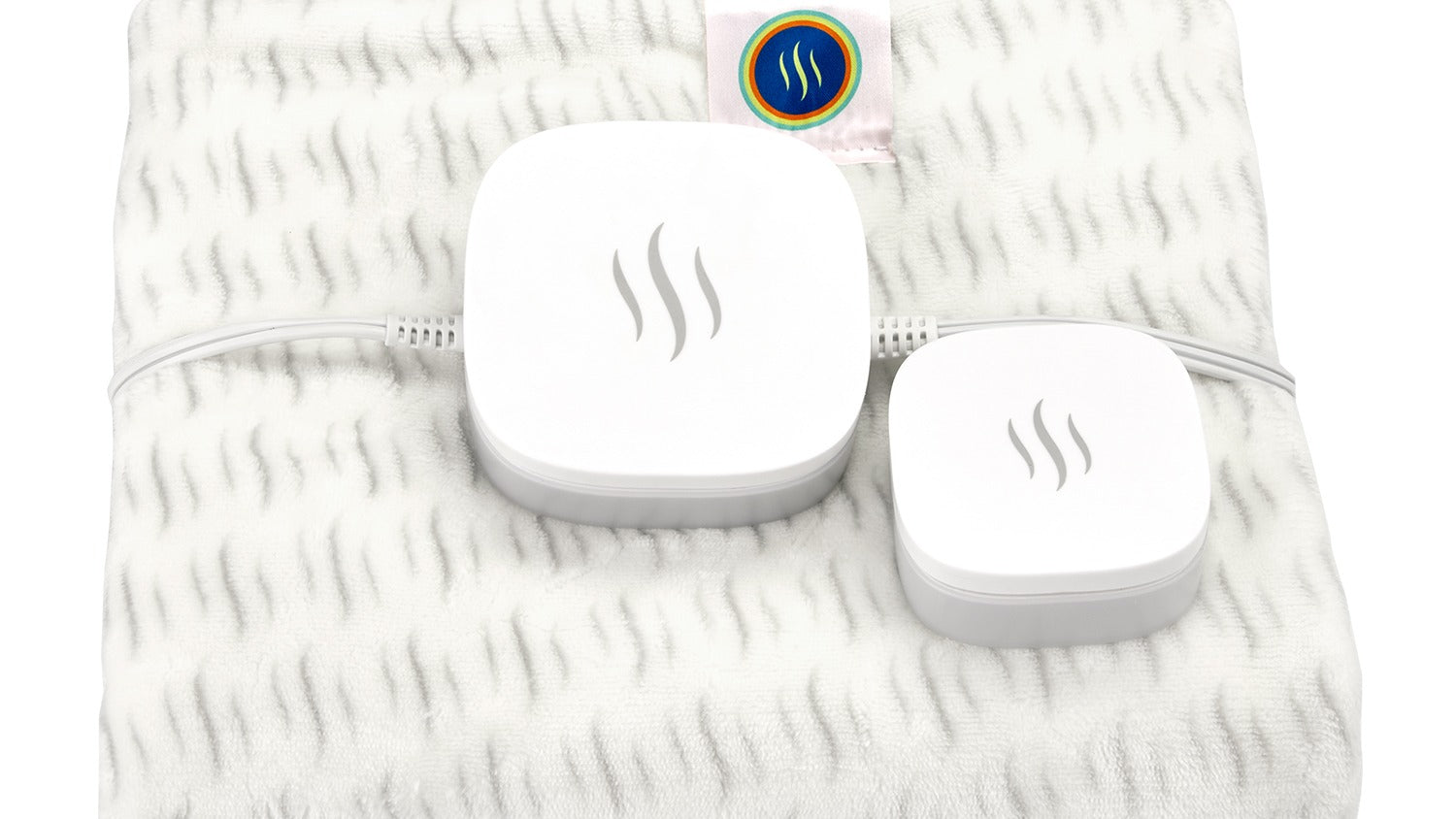 Pmt Hidden Heat Electric Foot of The Bed Warmer by Spotwarm; Wireless RF Remote, Microplush Flannel Mattress Warmer for Heated Feet Pet Warmer - 24" b