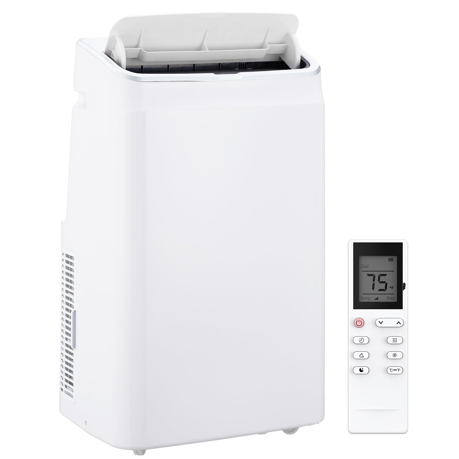 Garvee 14000 BTU Portable Air Conditioners with Remote Control, 3-in-1 Free Standing Cooling AC Unit with Fan & Dehumidifier, Cools Room up to 750 sq.