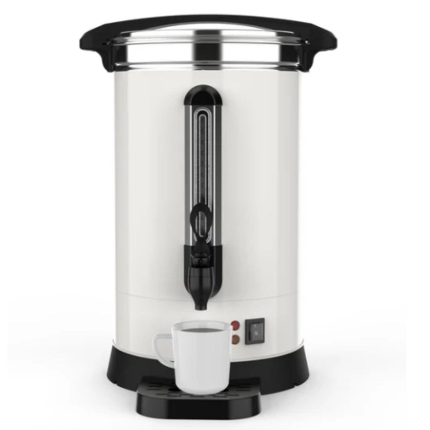 Garvee 120 Cups Coffee Urn,18L-4.8 Gallon Double Wall Commerical Coffee Maker for Buffet Catering Wedding Gathering,Large Capacity Hot Coffee Dispense