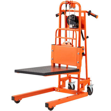 Material Lift Winch Stacker Truck Dolly - 14100OR-UG01