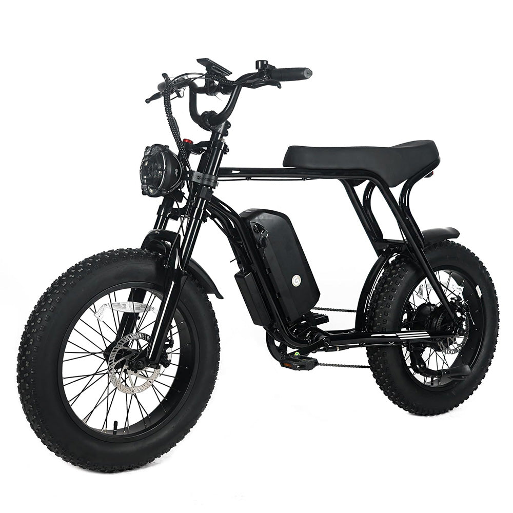 Garvee Electric Mountain Bike for Adults | 20" x 4.0 Fat Tires, 1000W Motor, 48V 20Ah Removable Battery, Max Speed 20MPH, Shi Mano 7-Speed for Off-Roa